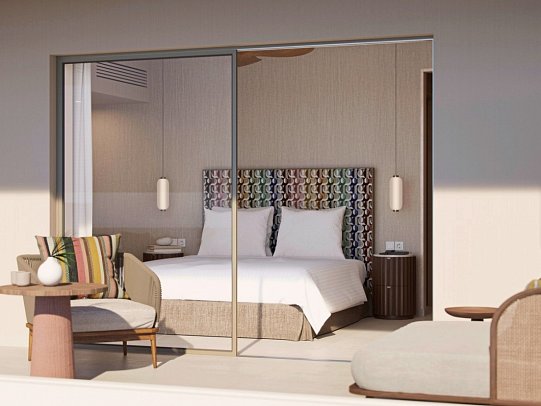 Avali, Mar-Bella Collection - Double Room Deluxe Sea Front (Zimmercodierung DDO)