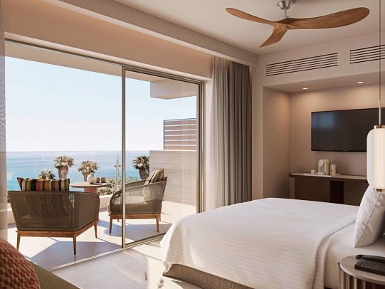 Avali, Mar-Bella Collection - Double Room Deluxe Sea Front (Zimmercodierung DDO)