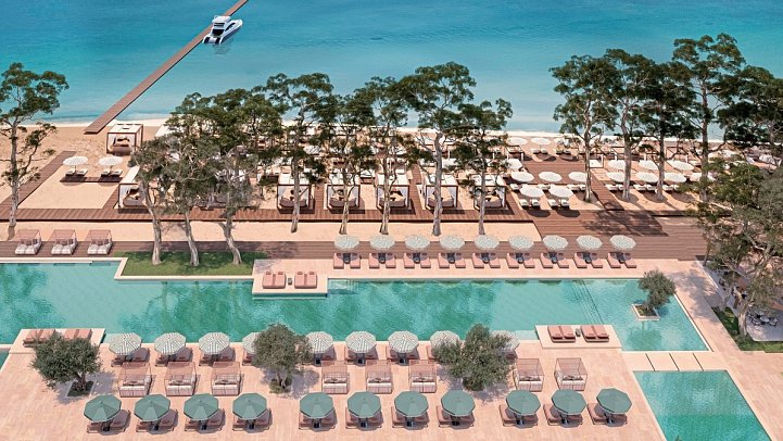 Conrad Corfu - Modellzeichnung Pool