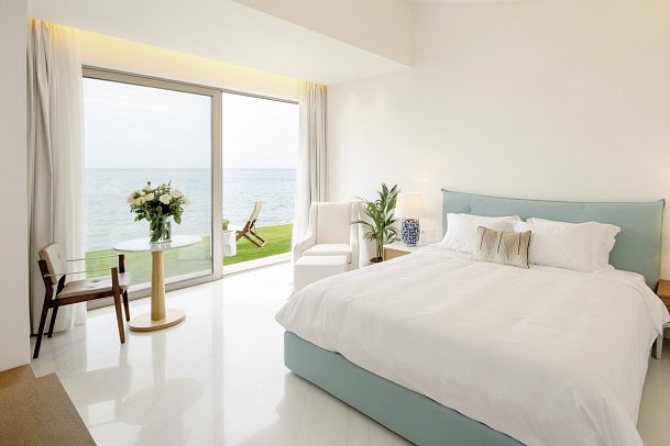 Domes Miramare, a Luxury Collection Resort, Corfu - Wohnbeispiel Doppelzimmer Emerald Retreat Strandseite (Zimmercodierung DBO)