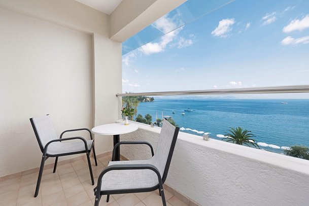 Elea Beach - Wohnbeispiel Doppelzimmer Meerblick (Zimmercodierung D5M)