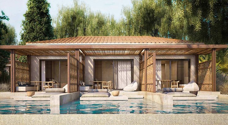 Dreams Corfu Resort & Spa - World of Hyatt - Wohnbeispiel Bungalow Meerblick (Zimmercodierung BBM)