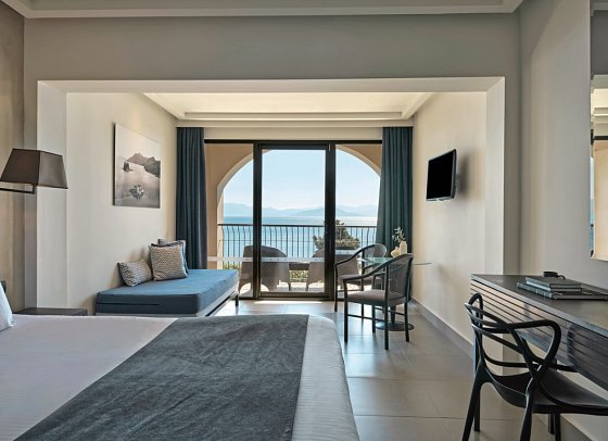 Aeolos Beach Resort - Wohnbeispiel Bungalow Superior Meerblick (Zimmercodierung BSM)