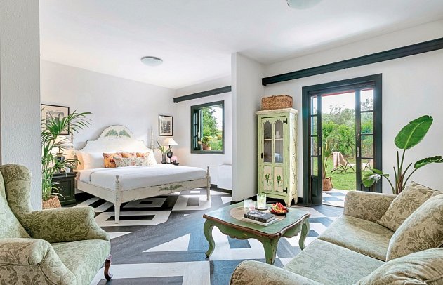 Grecotel LUXME Costa Botanica - Wohnbeispiel Country Studio Garden View (Zimmercodierung SBG)