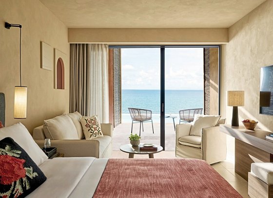 Ella Álkyna - Wohnbeispiel Juniorsuite Swim-Up Meerblick (Zimmercodierung JBQ)