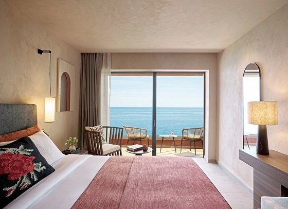 Ella Álkyna - Wohnbeispiel Doppelzimmer Deluxe Meerblick (Zimmercodierung DDM)