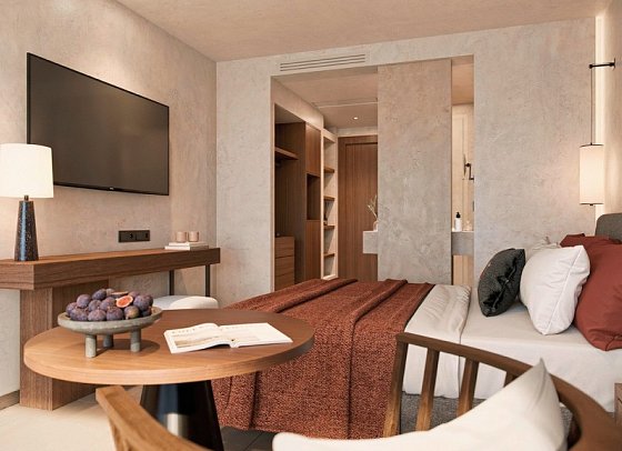 Ella Álkyna - Wohnbeispiel Doppelzimmer Deluxe Meerblick (Zimmercodierung DDM)
