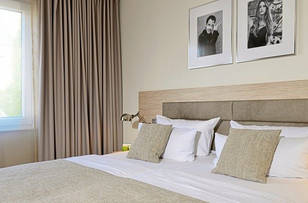 Residenz Oberhausen - Wohnbeispiel Doppelzimmer Komfort (Zimmercodierung DF1)