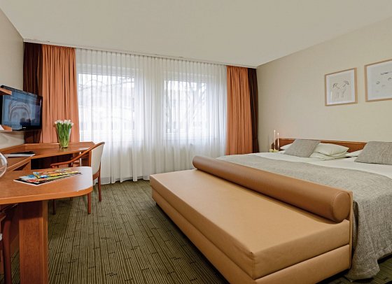 Residenz Oberhausen - Wohnbeispiel Doppelzimmer Komfort (Zimmercodierung DF1)