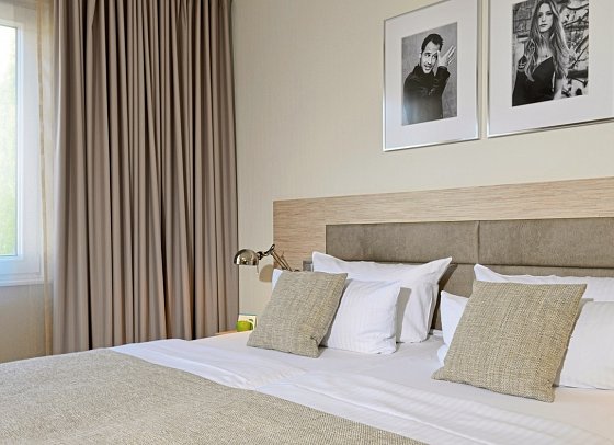 Residenz Oberhausen - Wohnbeispiel Doppelzimmer Komfort (Zimmercodierung DF1)