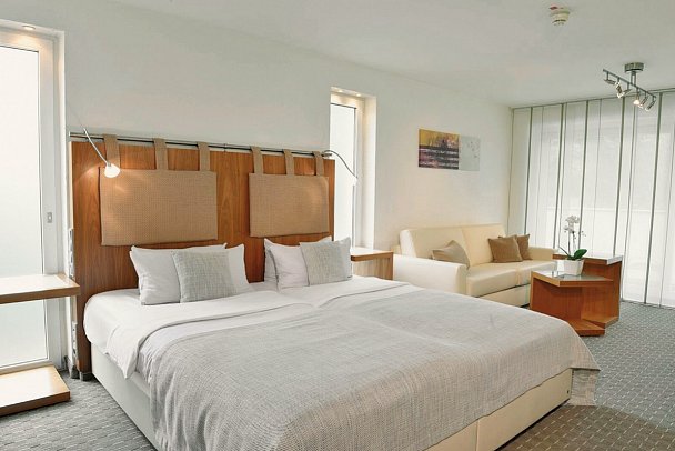 Parkhotel Oberhausen - Wohnbeispiel Doppelzimmer Komfort (Zimmercodierungen DF1 & EF1)