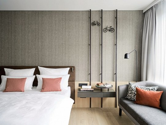 ATLANTIC Hotel Münster - Wohnbeispiel Doppelzimmer Komfort (Zimmercodierung DF1)