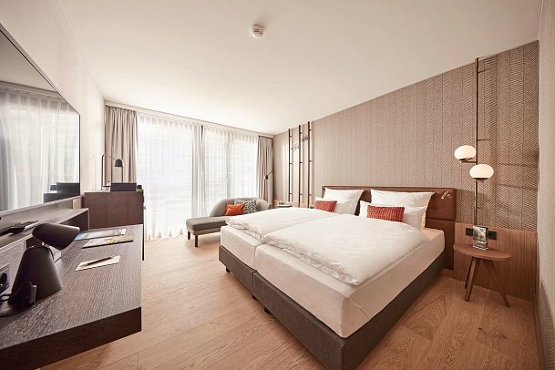 ATLANTIC Hotel Münster - Wohnbeispiel Doppelzimmer Komfort (Zimmercodierung DF1)