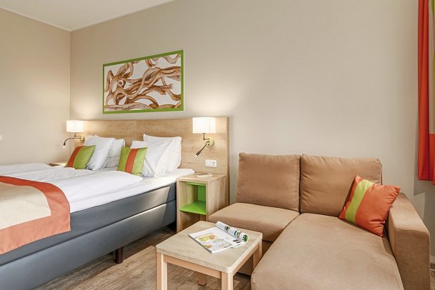 Center Parcs Park Hochsauerland - Wohnbeispiel Hotelzimmer Premium (Zimmercodierungen DM1 & DM2)