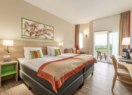 Center Parcs Park Hochsauerland - Wohnbeispiel Hotelzimmer Premium (Zimmercodierungen DM1 & DM2)