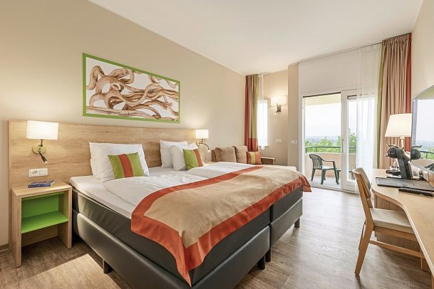 Center Parcs Park Hochsauerland - Wohnbeispiel Hotelzimmer Premium (Zimmercodierungen DM1 & DM2)