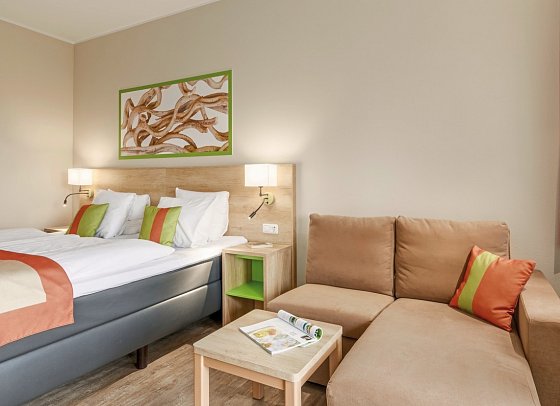 Center Parcs Park Hochsauerland - Wohnbeispiel Hotelzimmer Premium (Zimmercodierungen DM1 & DM2)