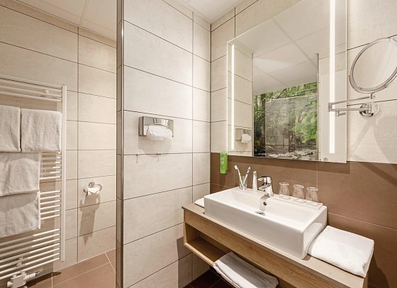 Center Parcs Park Hochsauerland - Wohnbeispiel Hotelzimmer Premium (Zimmercodierungen DM1 & DM2)