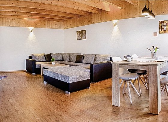 Hotel Appartement Silbersee - Wohnbeispiel Ferienhaus 1-6 Personen (Zimmercodierung HB1)