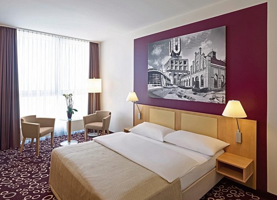 Sunday Hotel Dortmund City - inkl. Borussia Dortmund Ticket - Wohnbeispiel Doppelzimmer (Zimmercodierung DX1)