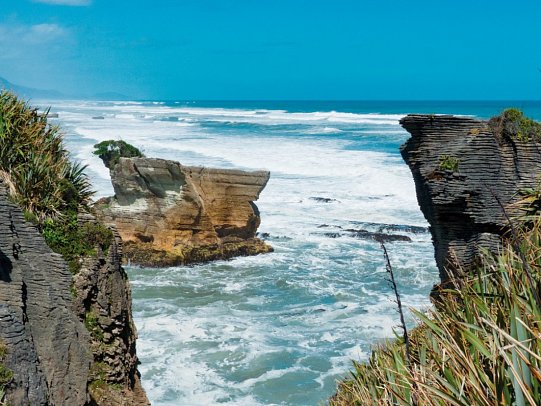 Neuseeland auf eigene Faust (Christchurch-Auckland) - Pfannkuchen Felsen, Paparoa Nationalpark