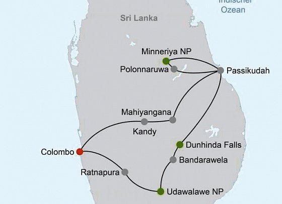 Sri Lanka Allround (Privatreise)