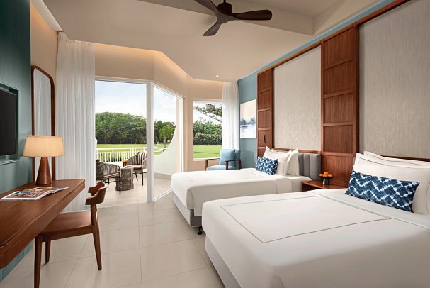 Taj Bentota Resort & Spa - Wohnbeispiel Superior Garden View (Zimmercodierung USG)