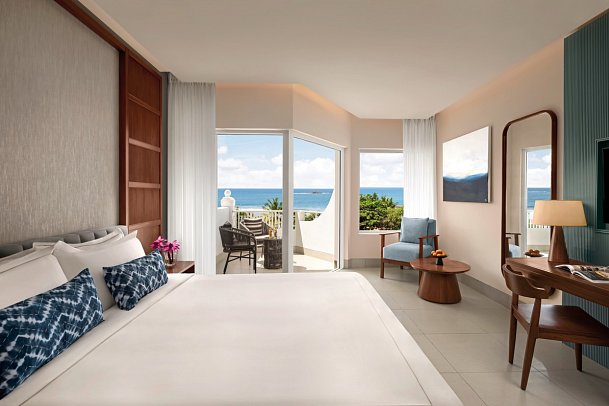 Taj Bentota Resort & Spa - Wohnbeispiel Superior Sea View (Zimmercodierung USM)