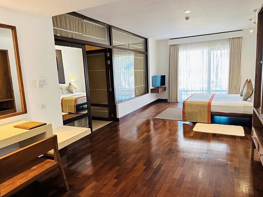 Pandanus Beach Resort & Spa - Wohnbeispiel Junior Suite (Zimmercodierung JB1)