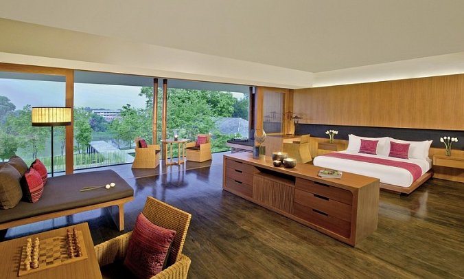 Anantara Chiang Mai Resort - Wohnbeispiel Lanna River View Suite (Zimmercodierung WB2)