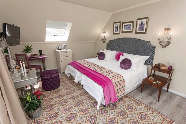 Baruch Guest Houses Stellenbosch - Wohnbeispiel Rhodes (Zimmercodierungen UG1 & UU1)