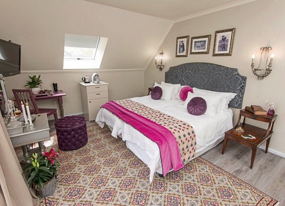 Baruch Guest Houses Stellenbosch - Wohnbeispiel Rhodes (Zimmercodierungen UG1 & UU1)