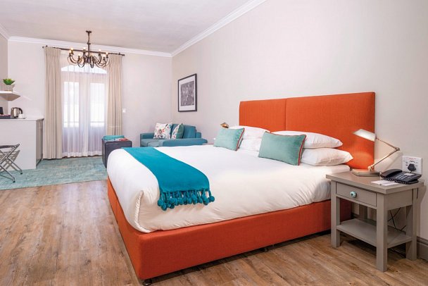 De Zalze Lodge - Wohnbeispiel Superior Room (Zimmercodierung US1)