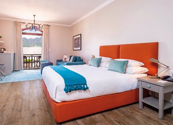 De Zalze Lodge - Wohnbeispiel Superior Room (Zimmercodierung US1)
