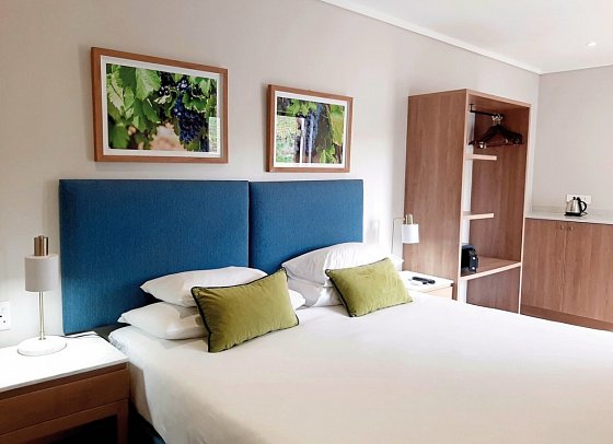 De Zalze Lodge - Wohnbeispiel Studio Standard Room (Zimmercodierung DB2)