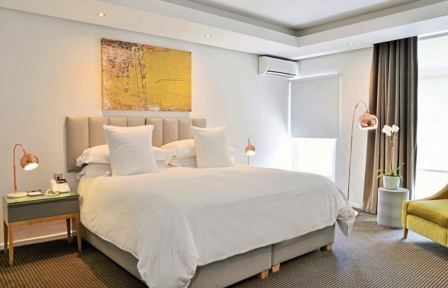 Cape Milner Hotel - Wohnbeispiel Luxury Room (Zimmercodierung UU1)