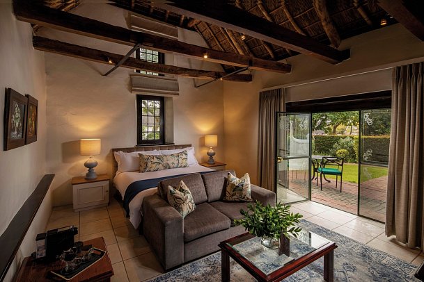 Grande Roche Hotel - Wohnbeispiel Legacy Room (Zimmercodierung DB1)