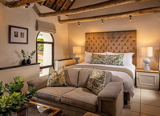 Grande Roche Hotel - Wohnbeispiel Legacy Room (Zimmercodierung DB1)