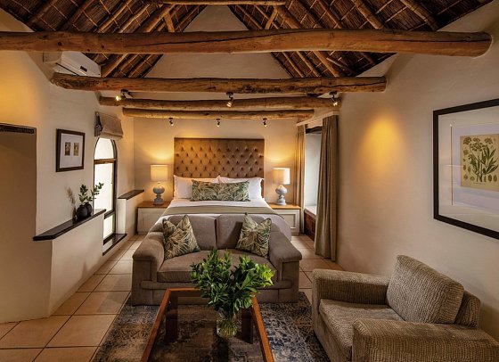 Grande Roche Hotel - Wohnbeispiel Legacy Room (Zimmercodierung DB1)