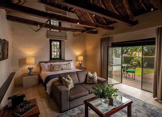 Grande Roche Hotel - Wohnbeispiel Legacy Room (Zimmercodierung DB1)