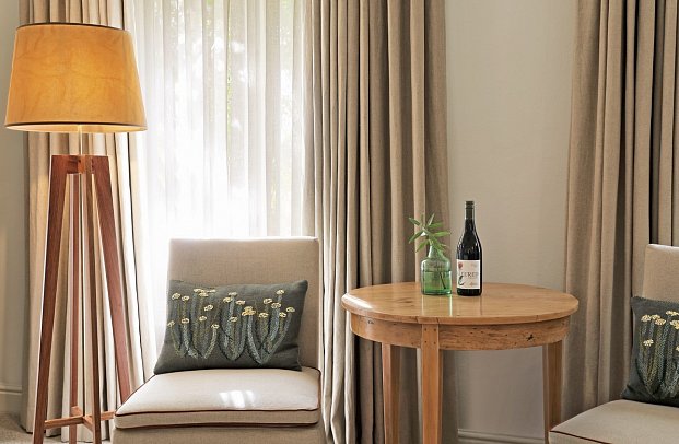 Spier Hotel - Wohnbeispiel Luxury Room (Zimmercodierungen UU1 & UUG)