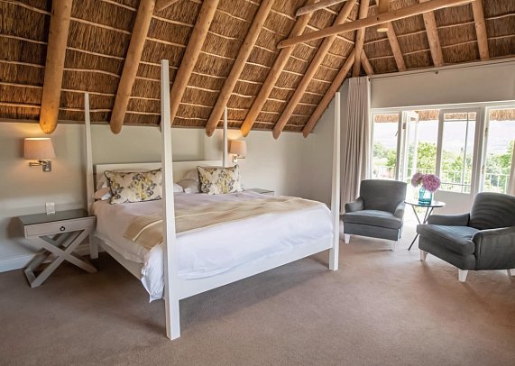 Le Franschhoek Hotel & Spa - Wohnbeispiel Deluxe Room (Zimmercodierung UD1)