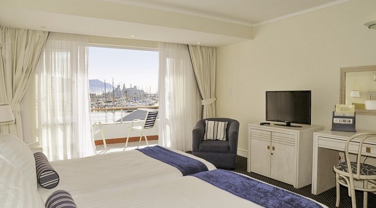 Simons Town Quayside Hotel - Wohnbeispiel Sea Facing Room (Zimmercodierung DB2)