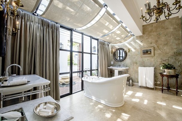 Lanzerac Hotel & Spa - Beispiel Bad (Zimmercodierungen DB1 & UU1)