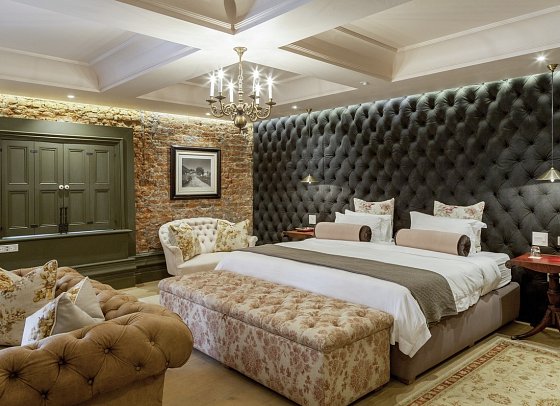 Lanzerac - Wohnbeispiel Luxury Room (Zimmercodierung UU1)