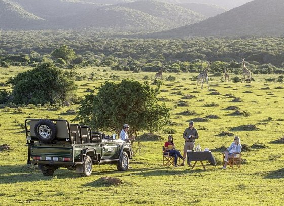 Gartenroute zum Verweilen - Sundowner im Wildreservat