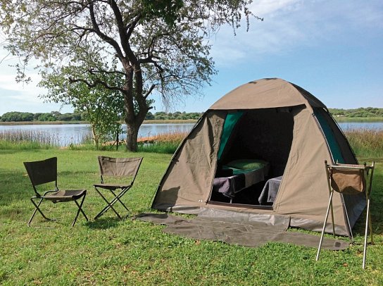 Drifters - Southern Africa Explorer Kapstadt - Maun - Campingplatz Botswana