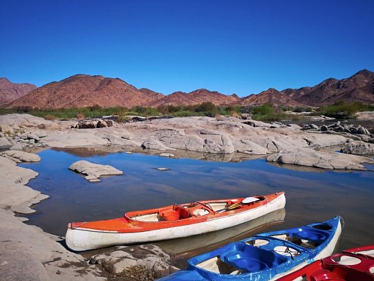 Drifters - Southern Africa Explorer Kapstadt - Maun - Kajaks, Orange River