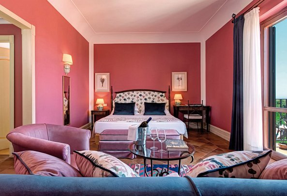 Baglio Oneto dei Principi di San Lorenzo - Luxury Wine Resort - Junior Suite Partial Sea View with Balcony or Terrace (Zimmercodierung J1N)