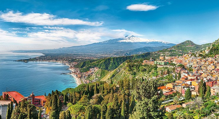 Das malerische Sizilien bewusst entdecken - Taormina und Ätna